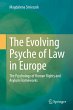 The Evolving Psyche of Law in Europe - Bild 1