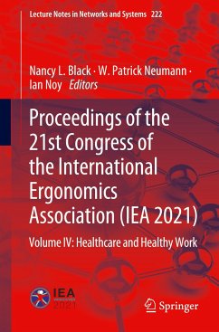 Proceedings of the 21st Congress of the International Ergonomics Association (IEA 2021)