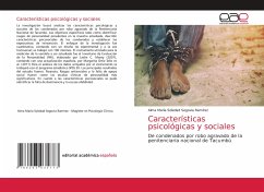 Características psicológicas y sociales - Segovia Ramírez, Alma María Soledad