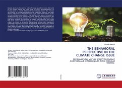 THE BEHAVIORAL PERSPECTIVE IN THE CLIMATE CHANGE ISSUE