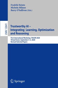 Trustworthy AI - Integrating Learning, Optimization and Reasoning