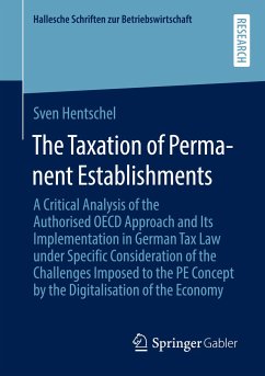 The Taxation of Permanent Establishments - Hentschel, Sven