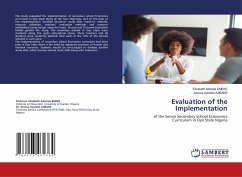 Evaluation of the Implementation - EMEKE, Elizabeth Adenike;AJIBADE, Amusa Ayodele