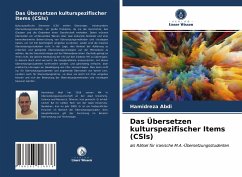 Das Übersetzen kulturspezifischer Items (CSIs) - Abdi, Hamidreza