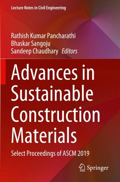 Advances in Sustainable Construction Materials