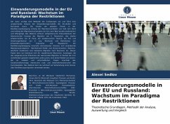 Einwanderungsmodelle in der EU und Russland: Wachstum im Paradigma der Restriktionen - Sedlov, Alexei