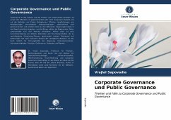 Corporate Governance und Public Governance - Sapovadia, Vrajlal