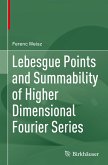Lebesgue Points and Summability of Higher Dimensional Fourier Series