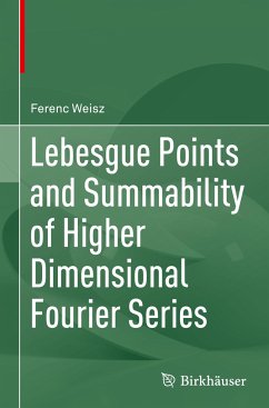 Lebesgue Points and Summability of Higher Dimensional Fourier Series - Weisz, Ferenc