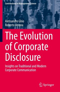 The Evolution of Corporate Disclosure - Ghio, Alessandro;Verona, Roberto