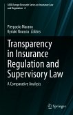 Transparency in Insurance Regulation and Supervisory Law (eBook, PDF)