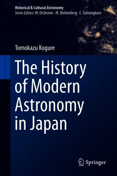 The History of Modern Astronomy in Japan (eBook, PDF) - Kogure, Tomokazu