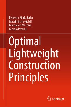 Optimal Lightweight Construction Principles (eBook, PDF) - Ballo, Federico Maria; Gobbi, Massimiliano; Mastinu, Giampiero; Previati, Giorgio