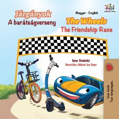 The Wheels The Friendship Race (Hungarian English Bilingual Book for Kids) - Nusinsky, Inna; Books, Kidkiddos