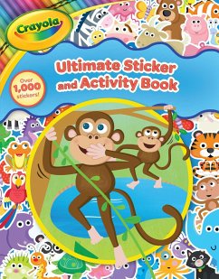 Crayola: Ultimate Sticker and Activity Book (a Crayola Coloring Sticker Activity Book for Kids with Over 1000 Stickers) - Buzzpop
