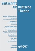 Zeitschrift für kritische Theorie / Zeitschrift für kritische Theorie, Heft 4 / Zeitschrift für kritische Theorie HEFT 4