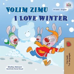 I Love Winter (Croatian English Bilingual Book for Kids) - Admont, Shelley; Books, Kidkiddos