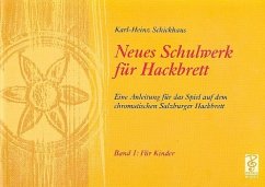 Cover Neues Schulwerk für Hackbrett Band 1 für kinder