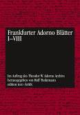 Frankfurter Adorno Blätter I - VIII (eBook, PDF)
