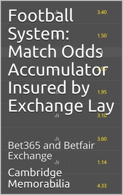 Cover Football System: Match Odds Accumulator Insured by Exchange Lay - Bet365 and Betfair Exchange (eBook, ePUB)