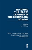 Teaching the 'Slow' Learner in the Secondary School (eBook, PDF)