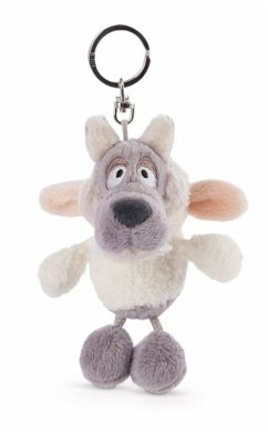 NICI 47086 - Schlüsselanhänger Wolf Ulvy, Plüsch, 10 cm