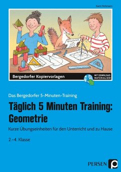 Täglich 5 Minuten Training: Geometrie - Hohmann, Karin