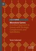 Monotone Games (eBook, PDF)