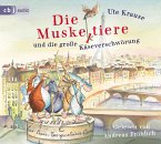 Die Muskeltiere und die große Käseverschwörung / Die Muskeltiere Bd.5 (3 Audio-CDs)