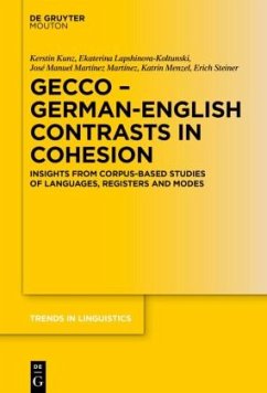 GECCo - German-English Contrasts in Cohesion - Kunz, Kerstin;Lapshinova-Koltunski, Ekaterina;Martínez Martínez, José Manuel