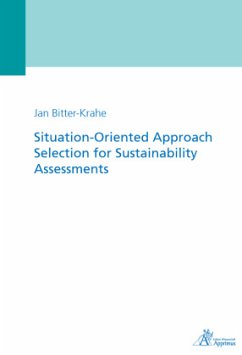 Situation-Oriented Approach Selection for Sustainability Assessments - Bitter-Krahe, Jan