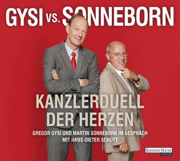 Gysi vs. Sonneborn von Gregor Gysi; Martin Sonneborn; HansDieter Schütt Hörbücher bei bücher.de