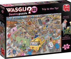 Jumbo 25001 - Wasgij Destiny 22, Entsorgen ohne Sorgen, Puzzle, 1000 Teile