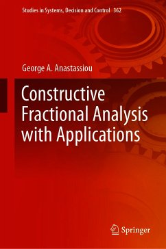 Constructive Fractional Analysis with Applications (eBook, PDF) - Anastassiou, George A.