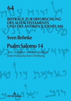 Psalm Salomo 14 - Behnke, Sven