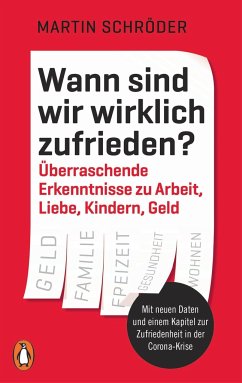 Wann sind wir wirklich zufrieden? - Schröder, Martin