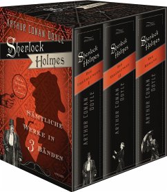 Sherlock Holmes - Sämtliche Werke in 3 Bänden (Die Erzählungen I, Die Erzählungen II, Die Romane) (3 Bände im Schuber) - Doyle, Arthur Conan