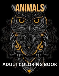 Animals Adult Coloring Book - Crawford, Jocelyn