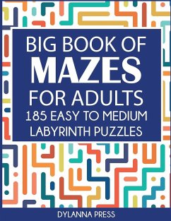 Big Book of Mazes for Adults - Dylanna Press