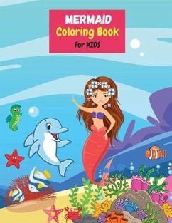 Mermaid Coloring Book for Kids - West, Adele