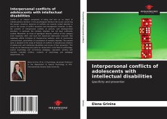 Interpersonal conflicts of adolescents with intellectual disabilities - Grinina, Elena