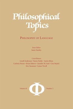 Philosophical Topics 45.2: Philosophy of Language