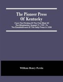 The Pioneer Press Of Kentucky