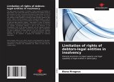 Limitation of rights of debtors-legal entities in insolvency