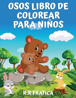 Osos libro de colorear para niños - Fratica, R R