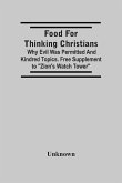 Food For Thinking Christians