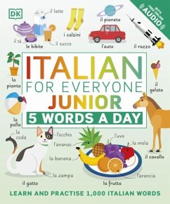 Cover Italian for Everyone Junior 5 Words a Day