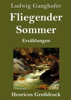 Fliegender Sommer (Großdruck) - Ganghofer, Ludwig