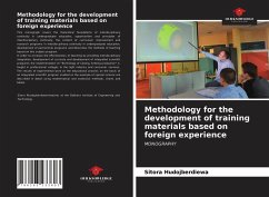 Methodology for the development of training materials based on foreign experience - Hudojberdiewa, Sitora