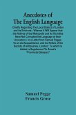 Anecdotes Of The English Language